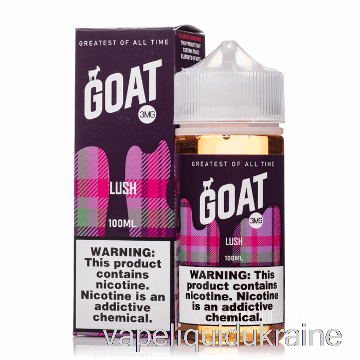 Vape Liquid Ukraine Lush - Goat E-Liquid - 100mL 6mg